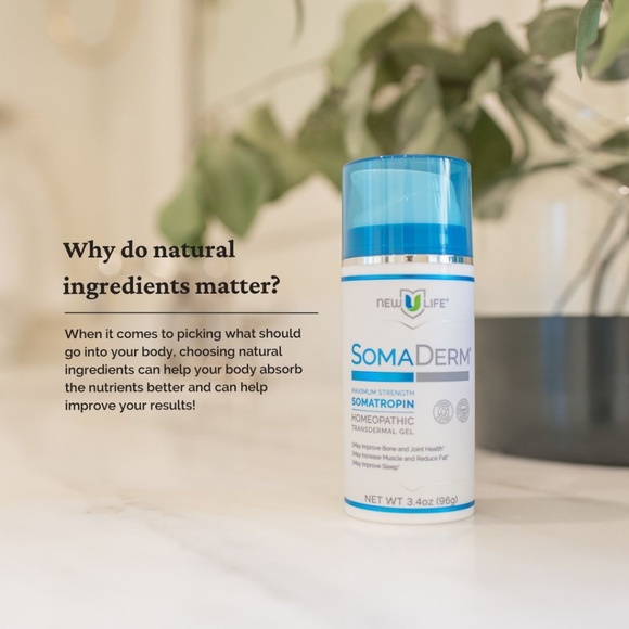 2 Bottles New you life soma derm transdermal gel 3.4 oz bottle 100% Authentic - Picture 2 of 3